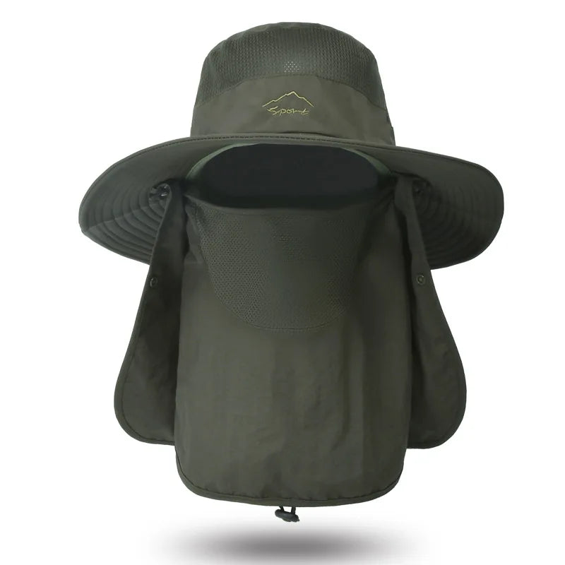 Bucket Hats Sun Hat Sun Protection Spring Summer Waterproof Boonie Hat for Fishing Hiking Garden Safari Beach