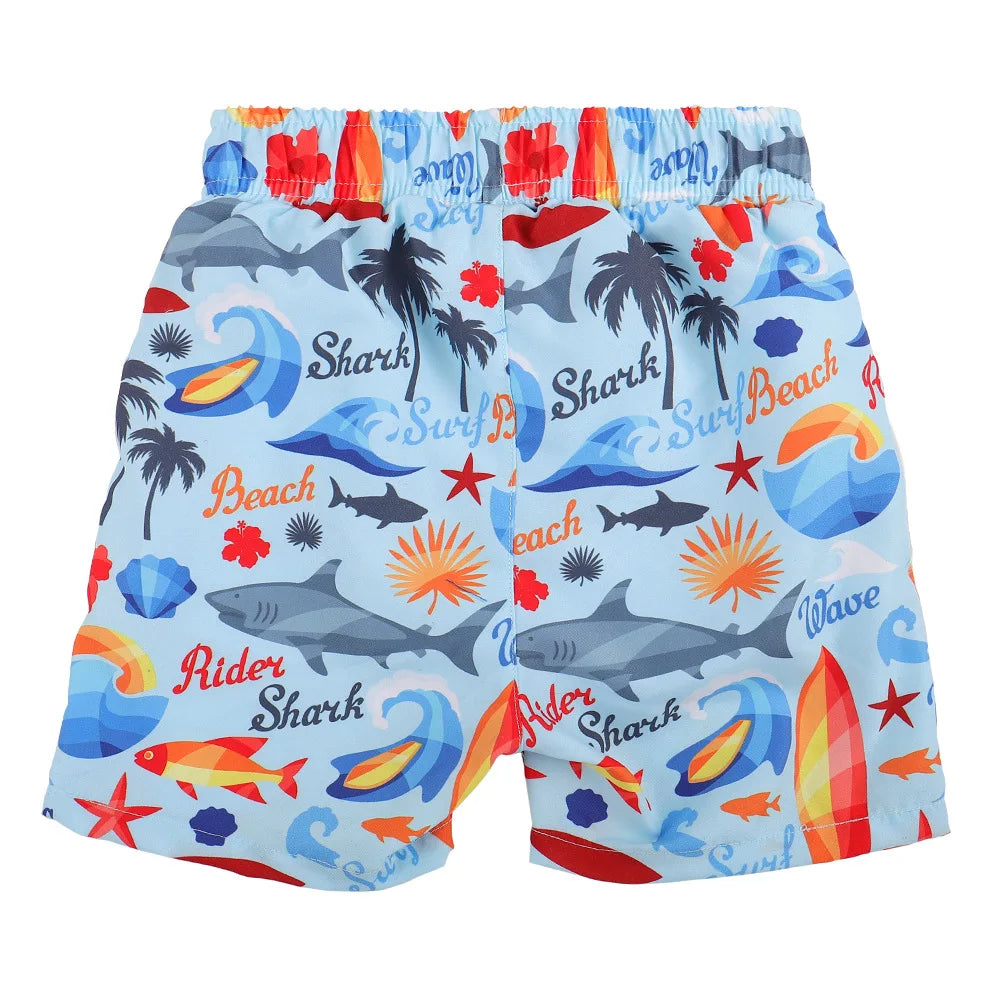 3-15Y Summer Boys Shorts Beach Swimming Shorts Fast Dry Baby Boys Shorts Children Clothing Pants Swimwear Trunk Plus Size