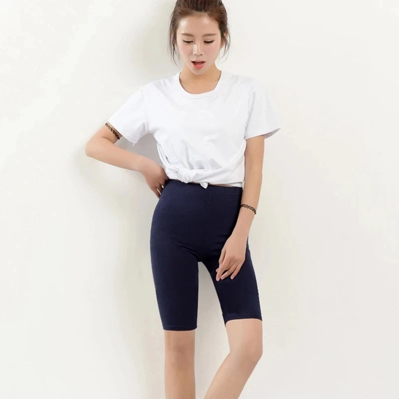 Legging For Women s Summer Style Modal Fertilizer Plus size 7XL  Soft Breathable Candy Color Female Knee Length Pants
