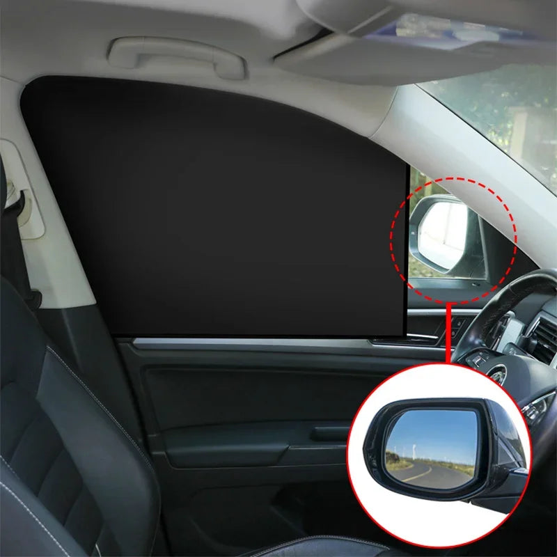 Magnetic Car Sun Shade UV Protection Car Curtain Window Sunshade Side Mesh Sun Visor Summer Protection Auto Film