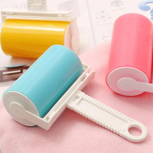 Washable Sticky Hair Clothes Sticky Roller Buddy For Wool Dust Catcher Carpet Sheets Hair Sucking Dust Drum Cleaning Brush Tool
