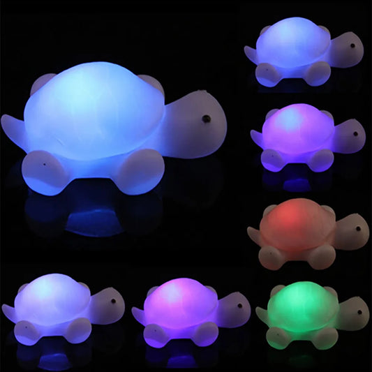 Turtle LED 7 Colours Changing Night light Lamp Party Colorful